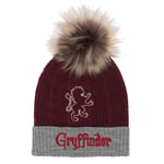 Hatt Harry Potter Gryffindor House Fur Pom Bordeaux