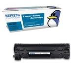 Refresh Cartridges Replacement Black CE285A/85A Toner Compatible With HP Printer