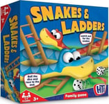 Snakes & Ladders Game Traditional Board Game Snakes and Ladders Game For 3+