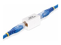 Startech.Com Rj45 Coupler 5-Pack, Inline Cat6 Coupler, Female To Female (F/F) T568 Connector, Unshielded Ethernet Cable Extension - 5 Pack (In-Cat6-Coupler-U5) - Kopplingsdon För Nätverk - Rj-45 (Hona) Till Rj-45 (Hona) - Oskärmad - Cat 5/5E/6 - Pas