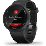 GARMIN Forerunner 45 - Löparklocka med stöd för Garmin Coach träningsprogram - Svart - Stor