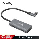 SmallRig 4-in-1 USB-C Hub with a Cold Shoe Mount, Type- C Multiport Hub 4598