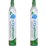 Lot de 2 cylindres de recharge gaz 60L pour machine à gazéifier Soda Club - SODASTREAM