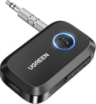 UGREEN Car Bluetooth 5.3 AUX Adapter, Mini Bluetooth 5.3 Receiver for Home Car