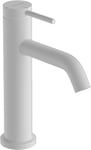 hansgrohe Tecturis S - Mitigeur de lavabo sans tirette ni vidage, économie d'énergie (CoolStart), Robinet de salle de bain avec hauteur sous bec 110 mm, économie d'eau (EcoSmart+), Blanc mat, 73312700