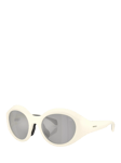 Moncler ME8005 Futuro Unisex Oval Sunglasses