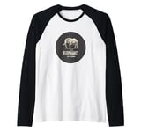 Nice Elephant in the Room Costume for Adults and Kids Raglan Baseball Tee