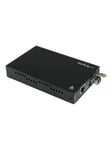 StarTech.com OAM Managed Gigabit Ethernet Fiber Media Converter MM LC 550m