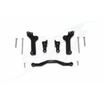 [FR] Gpm Alloy Rear Shock Mount -11Pc Set Traxxas-1:10 Maxx Monster Truck Black