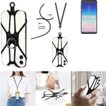 Mobile phone strap for Samsung Galaxy A6s Cell phone ring Lanyard