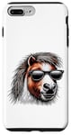 Coque pour iPhone 7 Plus/8 Plus Shetland Pony s Funny Shetland avec attitude