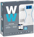 Weight Watchers Electric Bluetooth Scale BMI & Body Analysis with Free App White