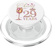 Félicitations aux femmes de 29 ans et 29 ans, 29e anniversaire de leur reine PopSockets PopGrip pour MagSafe