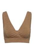 Merino Wool Bra Brown Boob