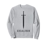 Excalibur The Legendary Sword in the Stone of King Arthur Sweatshirt