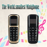 V2 Mini Bt Mobile Phone Dialer Pocket Cellphone Micro Mobile Phone Black Set