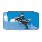 Saab JAS 39 Gripen Jaktplan Samsung Galaxy S21 Flip Fodral