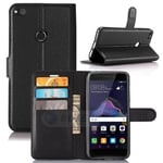 huawei Huawei Nova Lite Pu Wallet Case [Black]