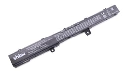 vhbw batterie remplace Asus A41N1308, A31LJ91, 0B110-00250100M, 0B110-00250100M-A1A1A-327-03D3 pour laptop (2600mAh, 14,4V, Li-Ion, noir)