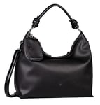 TOM TAILOR Hannah Hobo Bag Sac à bandoulière pour Femme Noir, Einheitsgröße