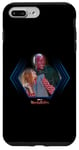 Coque pour iPhone 7 Plus/8 Plus Marvel WandaVision Wanda & Vision Cute Couple Framed