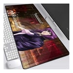 ITBT Ghost in The Shell Speed Gaming Mouse Pad,XXL Anime Mouse Mat,800x300mm, Extra Large Mousepad with Non-Slip Rubber Base,3mm Stitched Edges,for Computer PC,B