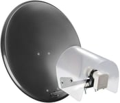 Protection Contre Les Intempéries de la Tête Universelle Lnb de L¿Antenne Parabolique Transparent(Q1050)