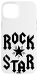 iPhone 15 Plus Cool Rock and Roll Star, I Love Rock Loud Music, Rock & Roll Case