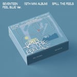 Internationell variant cd Virgin records SEVENTEEN 12:e minialbum SPILL THE FEELS' (FEEL BLUE Version) Box set