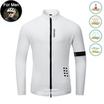 Wosawe-Veste De Cyclisme D'hiver Pour Homme Et Femme,Manteau De Coulée Thermique Vtt,Coupe-Vent Chaud,Coupe-Vent De Vélo,Sourire,515 ¿,2023