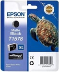 Genuine Epson T1578 Matte Black Inkjet Cartridge  T1578  R3000