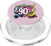 Vintage 90s Party Outfit Men Women Eighties I Love The 90s PopSockets PopGrip for MagSafe