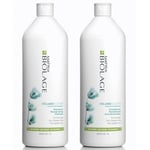 Kit Cheveux Fini Volume MATRIX Biolage Volumebloom shampoo + Baume 1000 ML