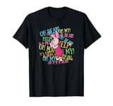 Disney Winnie The Pooh Piglet Scared Quotes T-Shirt