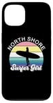 Coque pour iPhone 13 Surfer Girl North Shore Hawaii Hawaii Surf Beach