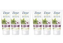 6 X Dove Hand Cream for Dry Skin Green Tea & Sakura Blossom 75ml