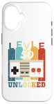 iPhone 16 Level 50 Unlocked: Vintage Video Game Controller 50 Birthday Case