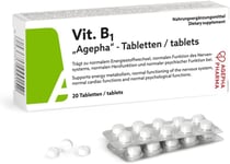 Vitamin B1 Tablets | High Dose Thiamin Tablets for Nerve Pain Nervous Disorders