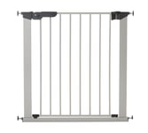 BabyDan Premier True Pressure Fit Indicator Stair Gate Silver 73.5 - 79.5cm NEW