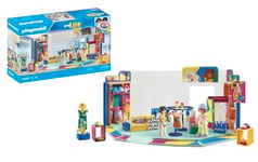 Playmobil 71534 Boutique de vêtements - MyLife - Comprend Trois Personnages, Une Caisse, Une vitrine et des Accessoires - Dès 5 Ans