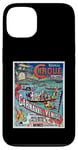 Coque pour iPhone 13 Affiche vintage Carnaval Paris Maillot Bordeaux