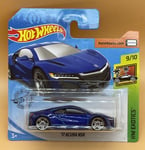 NSX Hot Wheels Acura Exotics ACURA '17 HOT WHEEL New Blue EXOTICS 1:64 FYC SHORT