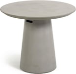Itai, Udendørs spisebord, natur, H74x90x90 cm, cement