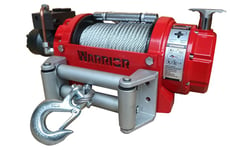 Warrior Winches 8000 lb EN hydraulisk vinsj, stålvaier