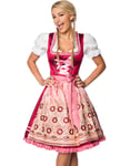 Delux Oktoberfestkjole med Brodert Forkle