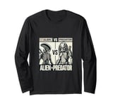 Vintage Game Alien VS Predator Long Sleeve T-Shirt