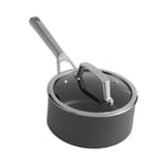 Ninja ZEROSTICK Hard Anodised Saucepan with Lid, 16cm