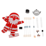 Elektroniskt kit DIY Santa Claus Julgran dekoration hänge musik kit