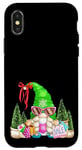 iPhone X/XS Funny Christmas Shopping Gnome For Women Friday Shopping Mom Case