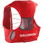 Salomon S/Lab Pulsar 3 Set löparväst unisex Fiery Red/Black-LC2096100 L - Fri frakt